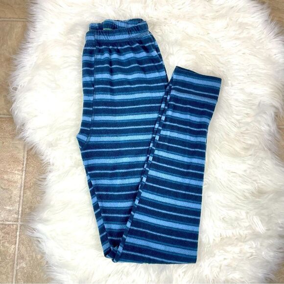Climate Right, pajama bottoms XL, blue black stripes pants. - Picture 1 of 3